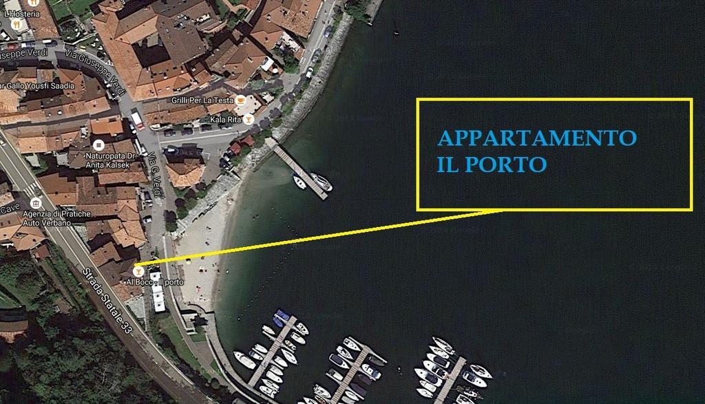 Appartamento Il Porto Baveno Eksteriør billede